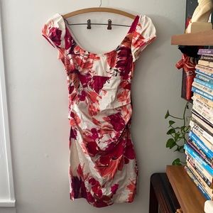 suzi chin for maggy boutique ruched dress